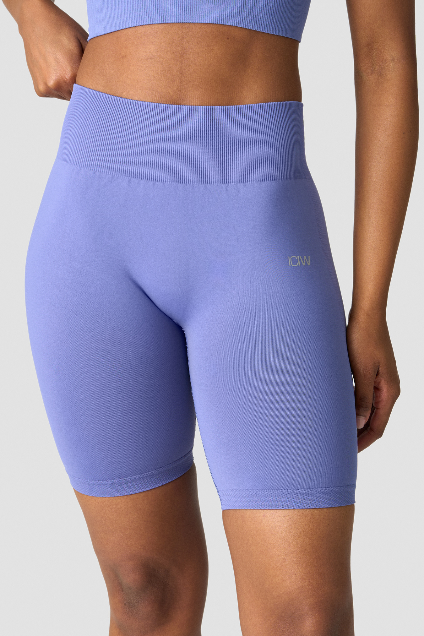 Define Seamless Biker Shorts Wmn Violet blue - image 2