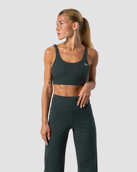 Nimble Sports Bra Dark Green - undefined