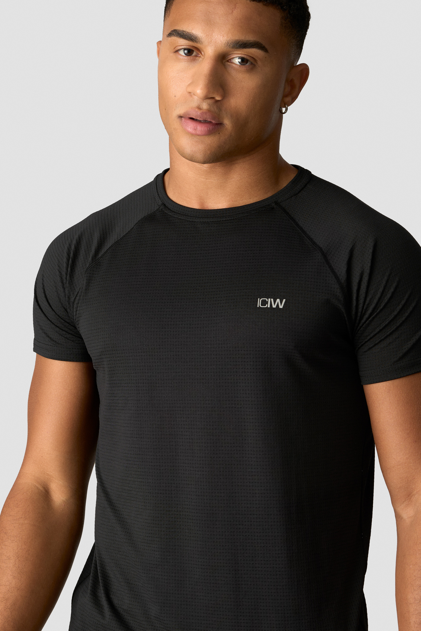 Training Mesh T-shirt Black Men - image 1