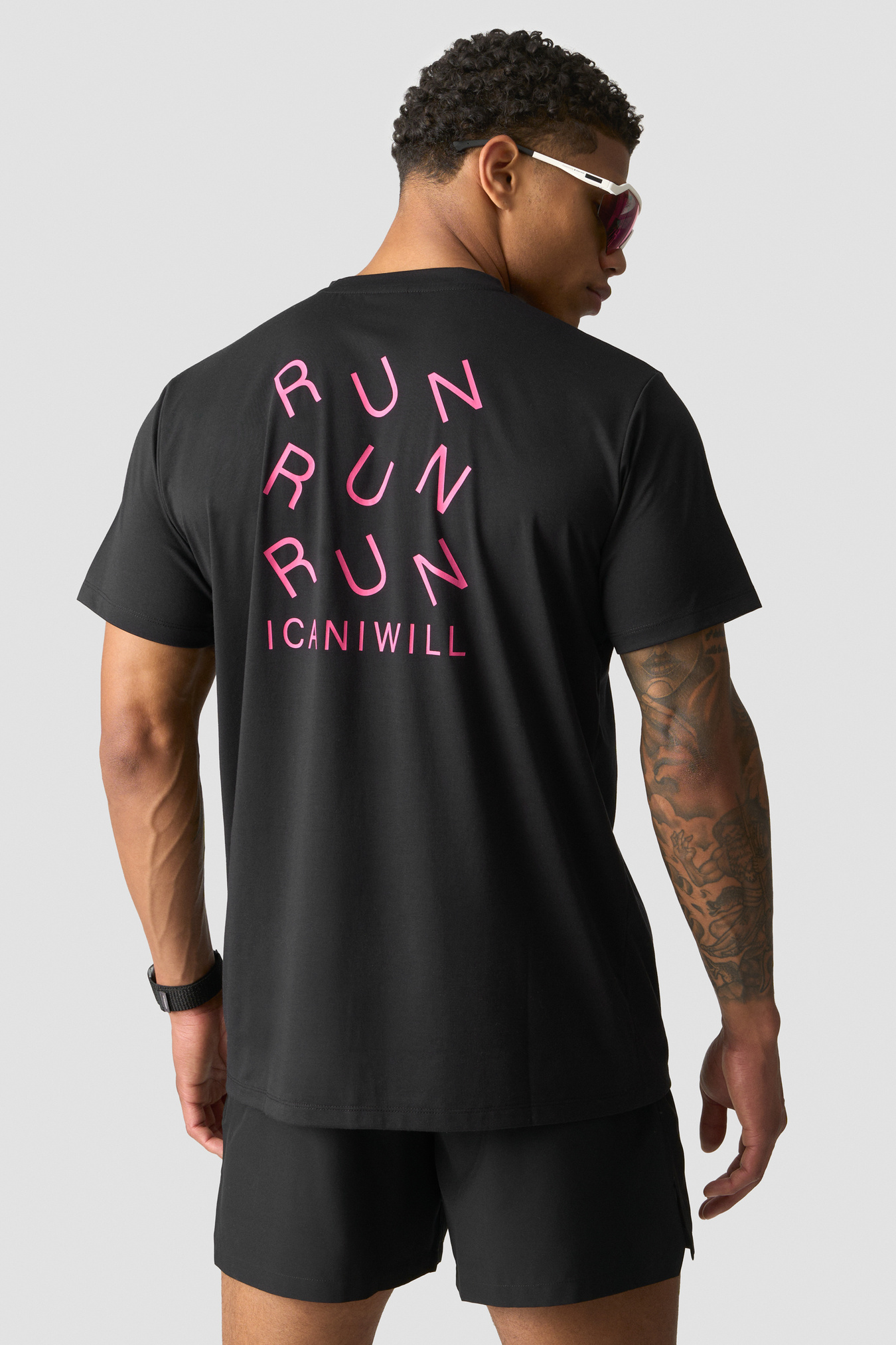 Essential Dri-Release Printed T-Shirt Black - image 1
