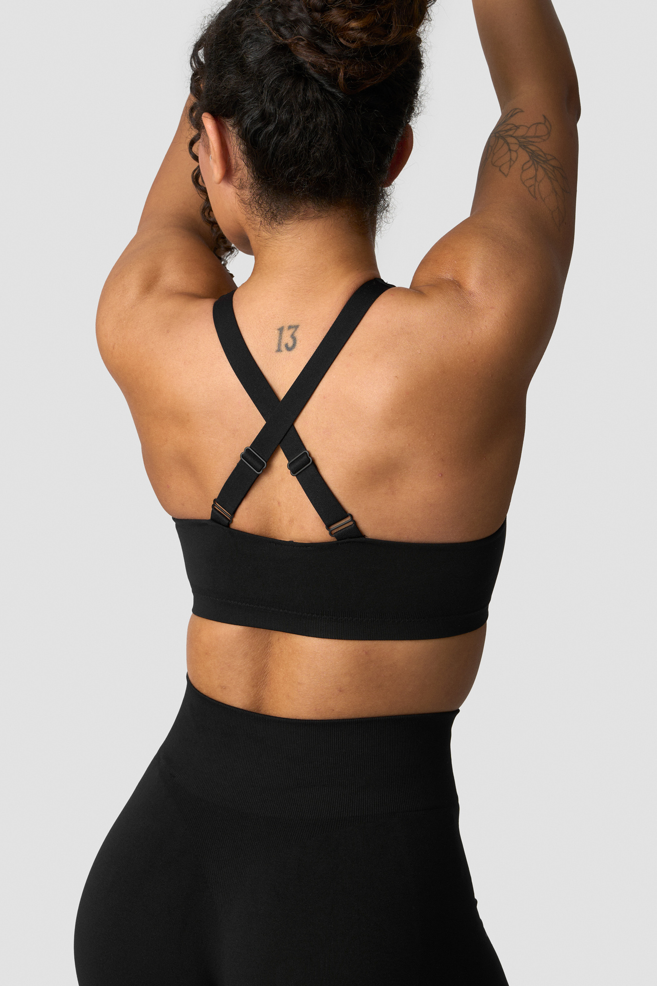 Smooth Seamless Sports Bra Black - image 2