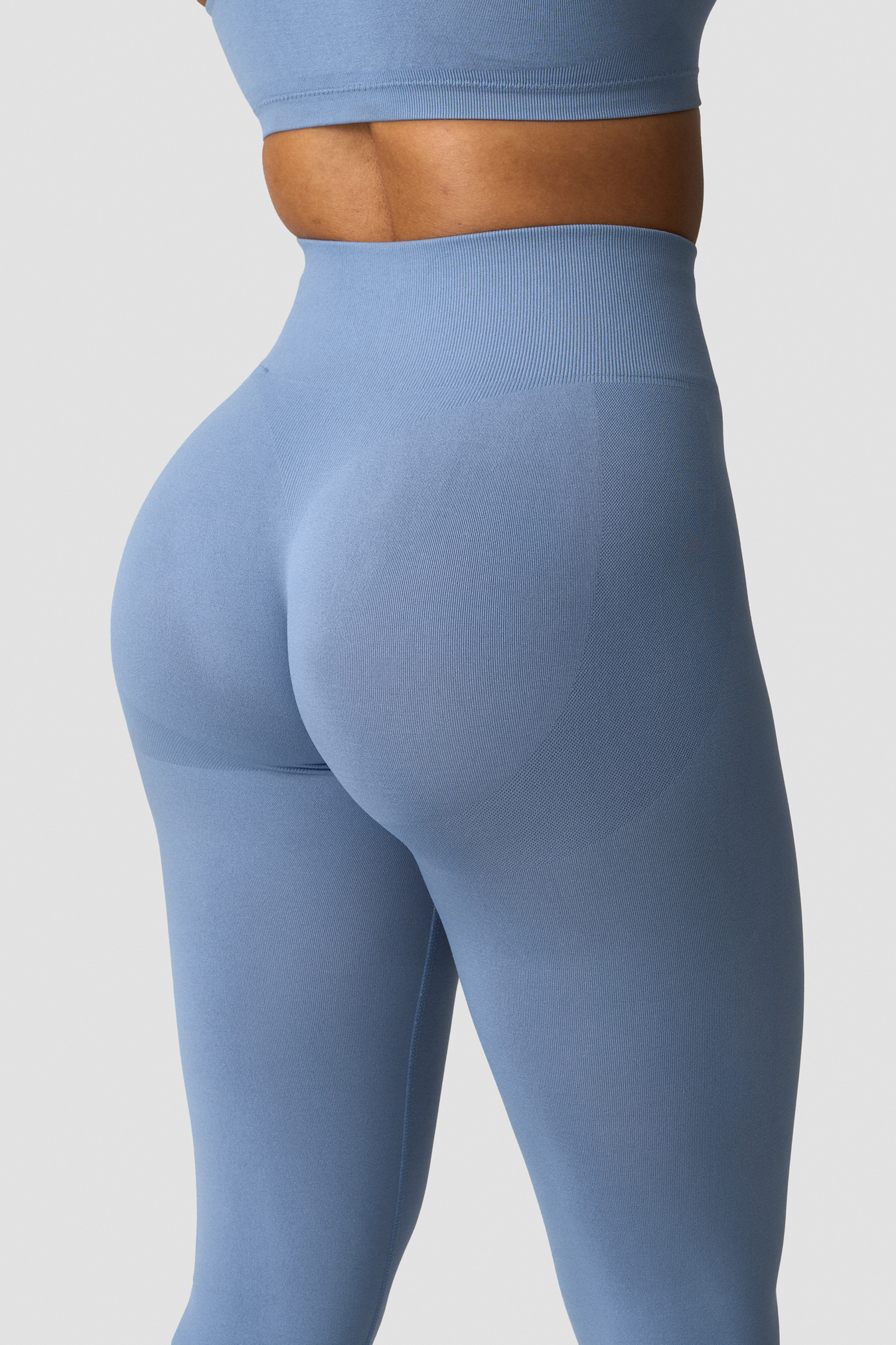 Smooth Seamless Tights Metal Blue - image 2
